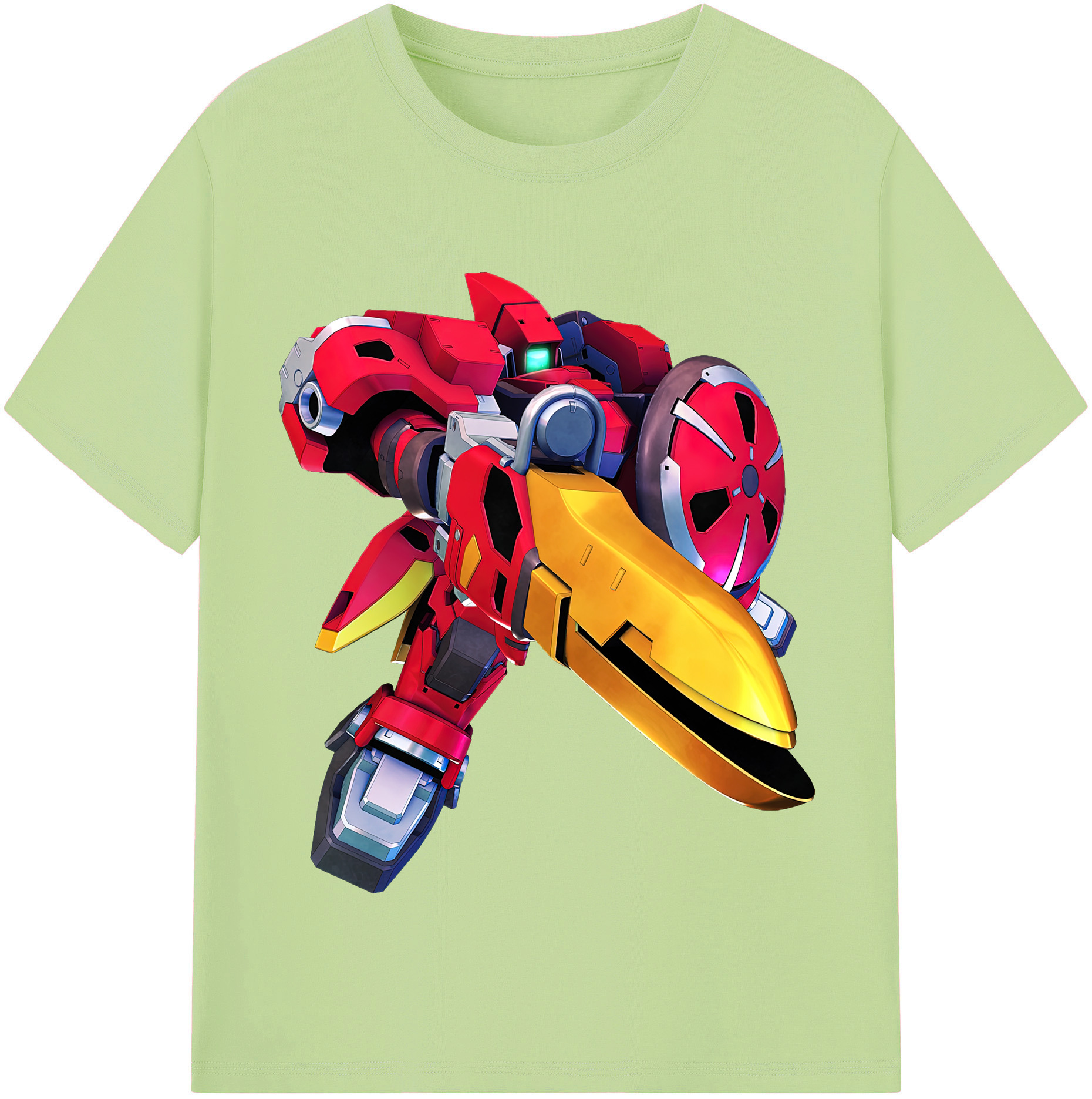 （画像用） 機動戦士ガンダム Mobile Suit Gundam 綿100％半袖Tシャツ（フロントプリント）